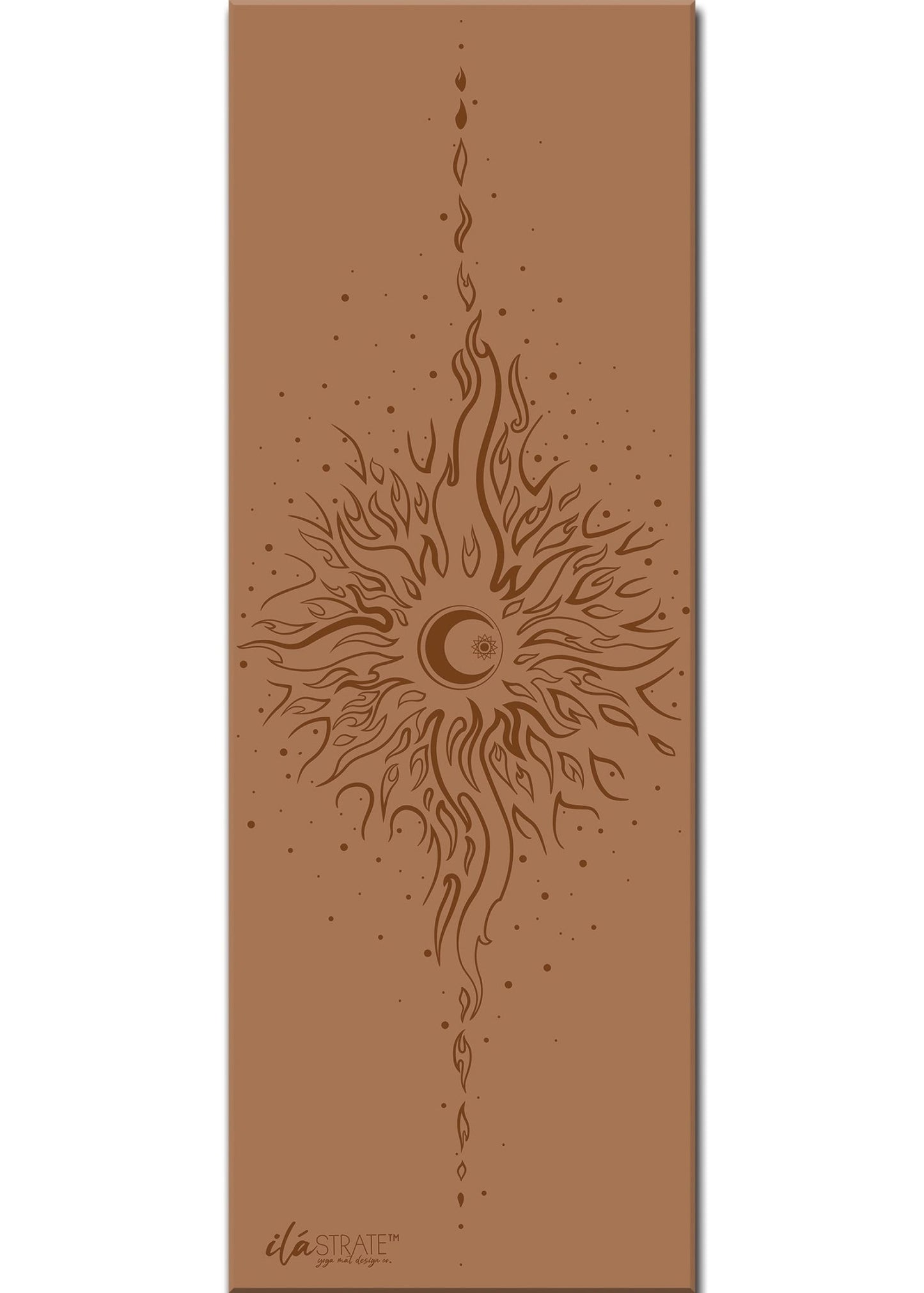 Celestial Pro Mat - Yoga Mat - Hand Painted - ilāSTRATE™ -