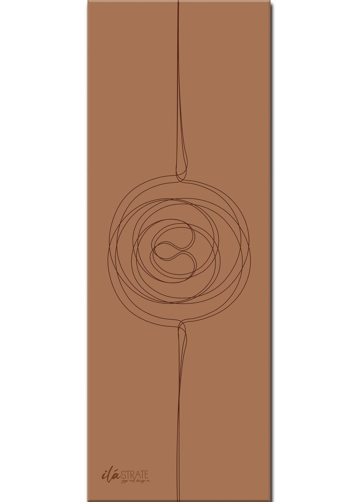 Jūti Pro Mat - Yoga Mat - Hand Painted - ilāSTRATE™ -