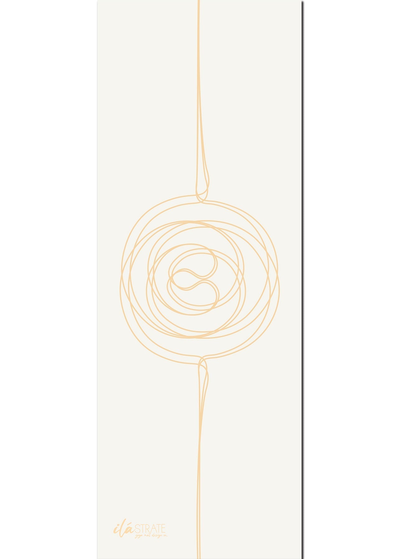 Jūti Pro Mat - Yoga Mat - Hand Painted - ilāSTRATE™ -