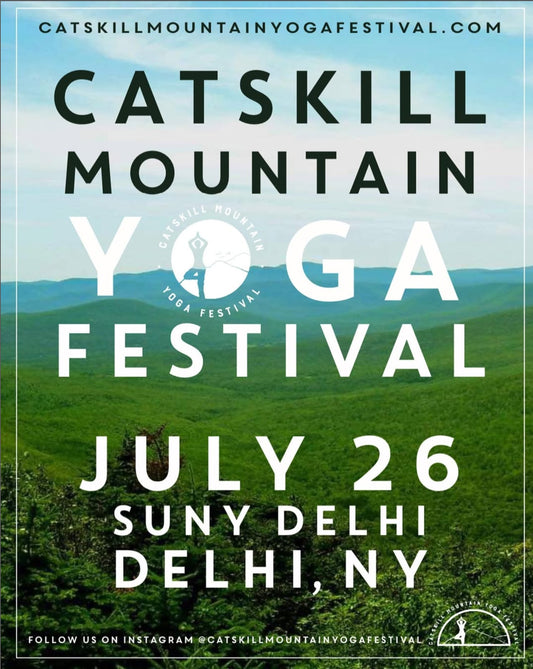 Join us at the Catskill Mountain Yoga Festival 2025