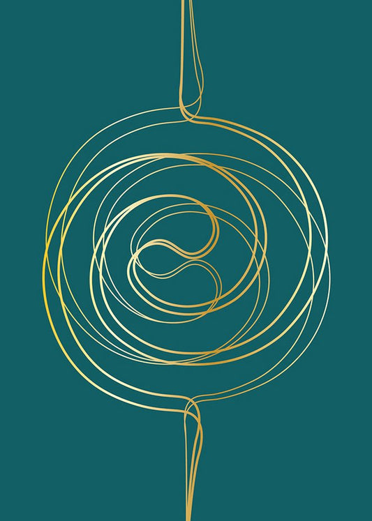 Jūti Pro Mat-Yoga Mat - Hand Painted-ilāSTRATE™ Yoga Mat Design Co.-