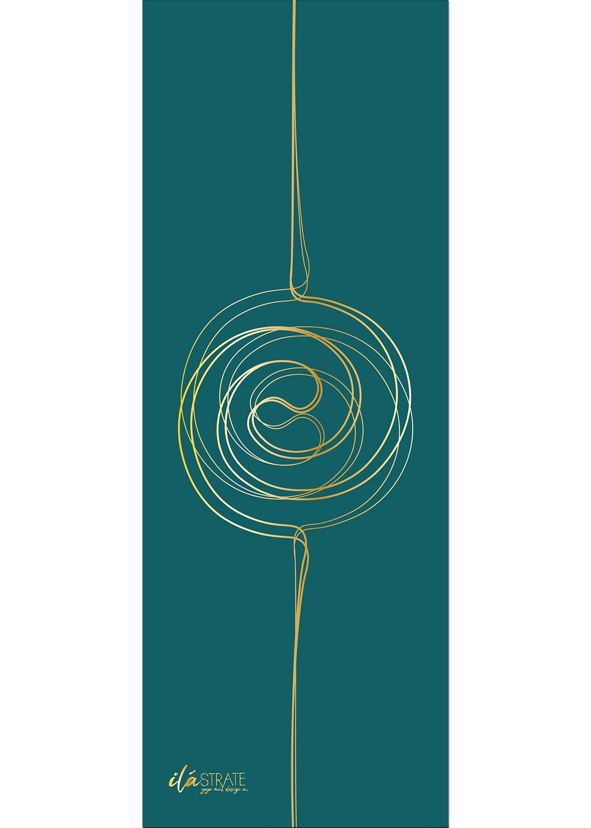 Jūti Pro Mat-Yoga Mat - Hand Painted-ilāSTRATE™ Yoga Mat Design Co.-